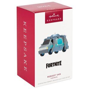 New! Fortnite Reboot Van + Lights Hallmark Keepsake Christmas Ornament Videogame